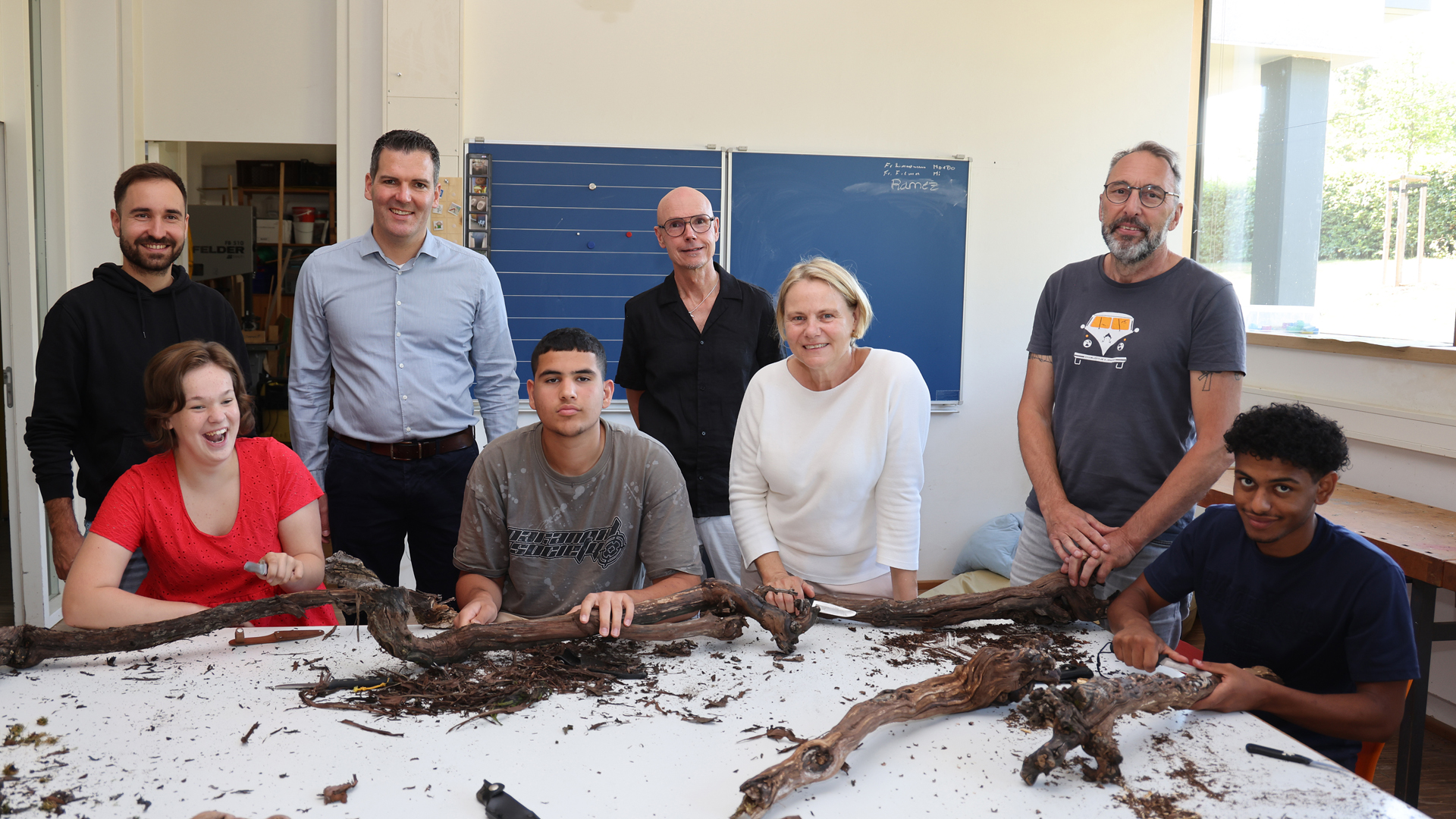 Informationsbesuch in der Tom-Mutters-Schule in Wiesloch